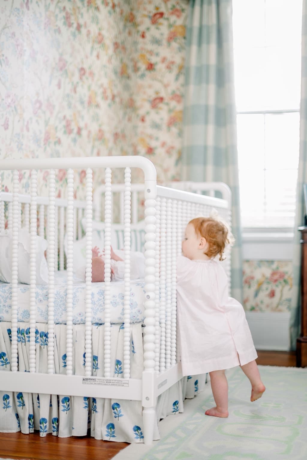 Layered textile details from the nursery photography collection.