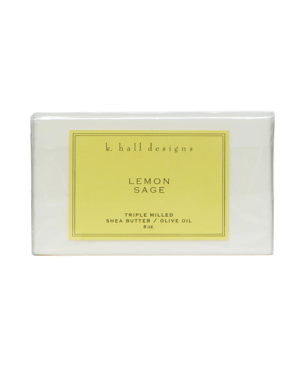 Lemon Sage Triple Milled Bar Soap