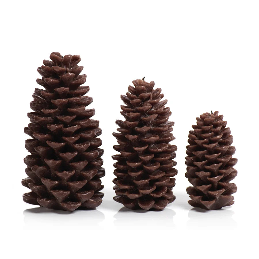 Pine Cone Candle - Medium