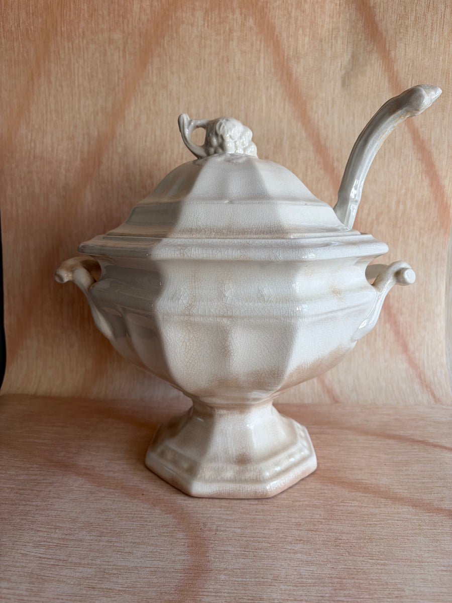 Soup Tureen with Ladle
