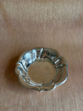 Silverplate Petal-Form Footed Trinket Dish