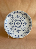 Winterling Bavaria Blue Strawflower Scalloped Salad Plate