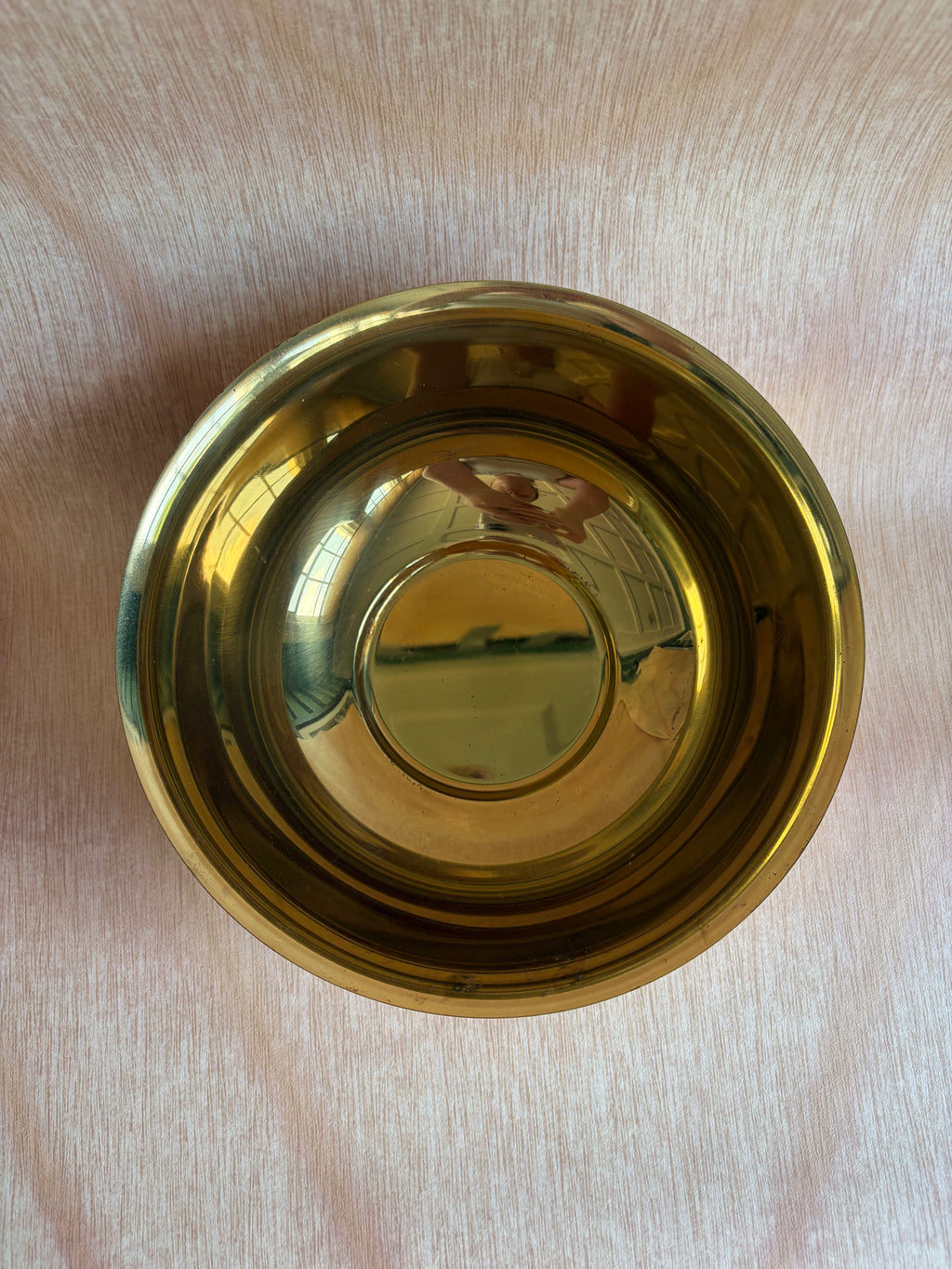 Vintage Brasscrafters Solid Brass Bowl