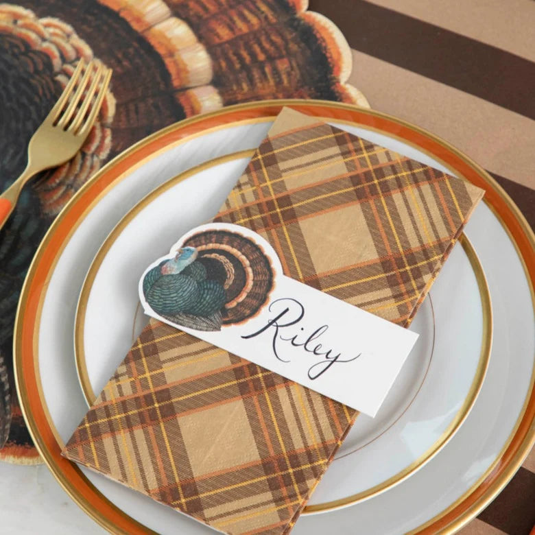 Heritage Turkey Place Card