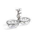St. Anton Pewter & Glass Condiment Set