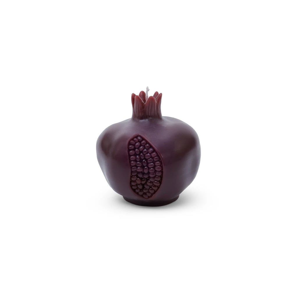 Pomegranate Candle in Burgundy