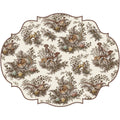 Die-cut Harvest Toile Frame Placemat